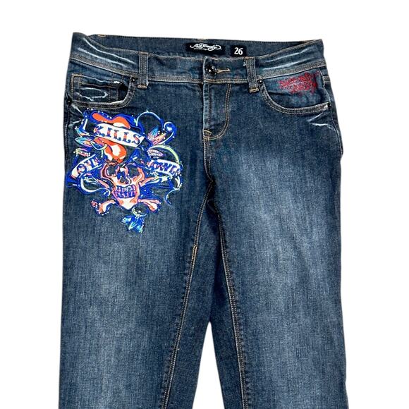 Ed Hardy 05’ Love Kills Slowly Jeans - Picture 4 of 9